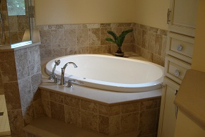 Custom Tile Bathtub