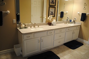 Custom Vanity With Double Sinks
